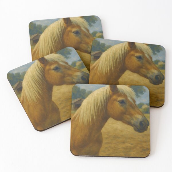 Item preview, Golden Grace – Haflinger Horse  designed and sold by Timeless Inklings.