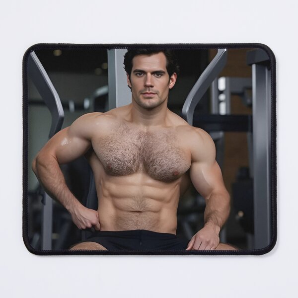 Item preview, Henry Cavill In the gym designed and sold by ZamanEcho.