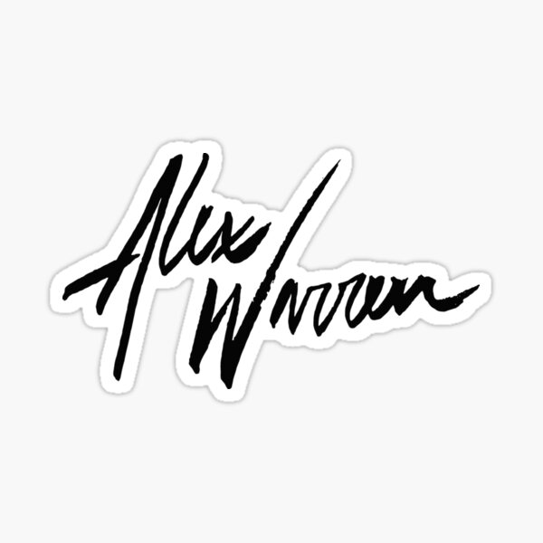 Item preview, logo alex warren designed and sold by jordan skye.