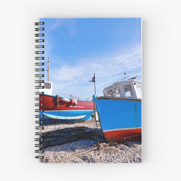 Item preview, Small Fishing Boats at Beer Devon designed and sold by Dorset Girl.