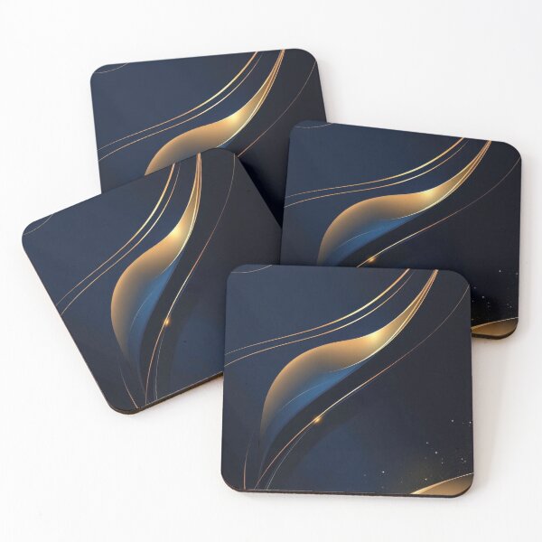 Item preview, Gold-accented abstract art designed and sold by anytka.