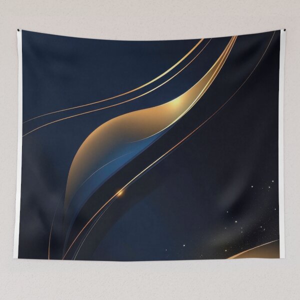 Item preview, Gold-accented abstract art designed and sold by anytka.