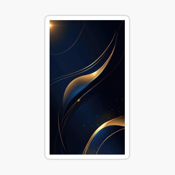 Item preview, Gold-accented abstract art designed and sold by anytka.
