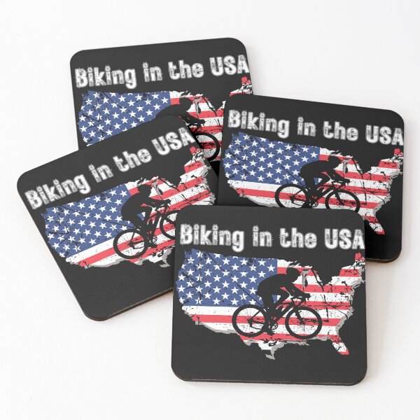 Item preview, Biking in the USA designed and sold by LdLdesigns.