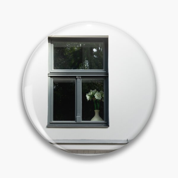 Item preview, floral window designed and sold by EmmePonsImages.