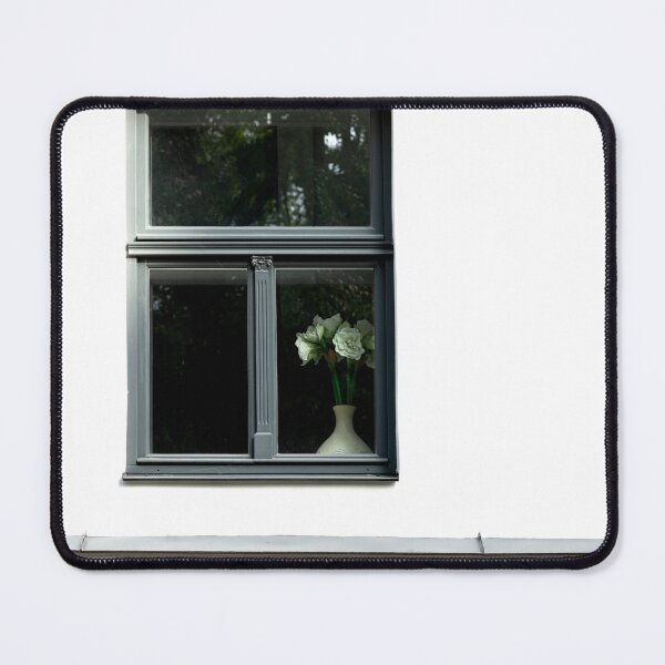 Item preview, floral window designed and sold by EmmePonsImages.
