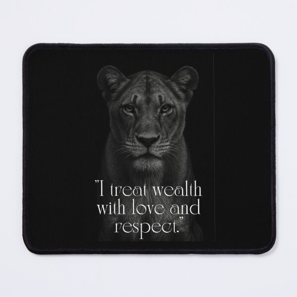 Item preview, Wealth mindset affirmation designed and sold by whatthefoxsays.