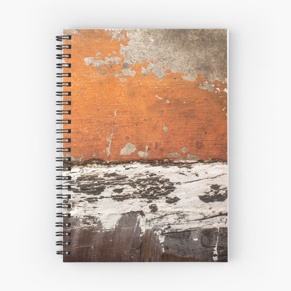 Item preview, orange wall with marks of aged white paint designed and sold by felipequeiroz.