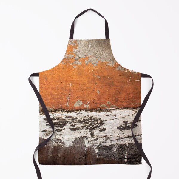 Item preview, orange wall with marks of aged white paint designed and sold by felipequeiroz.