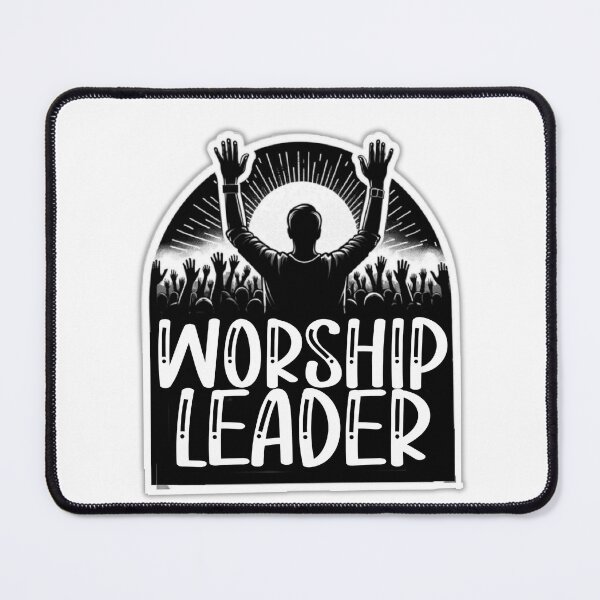 Item preview, Worship Leader Praise Team Sticker - Christian Choir Member Gift designed and sold by Hopeledbyfaithshop.