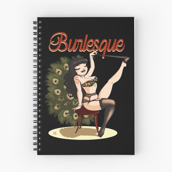 Item preview, Burlesque pin up designed and sold by Anna R. Carrino.