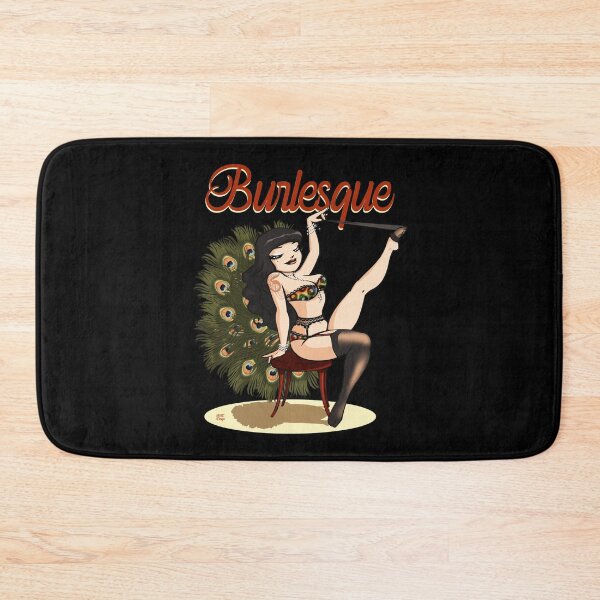 Item preview, Burlesque pin up designed and sold by Anna R. Carrino.