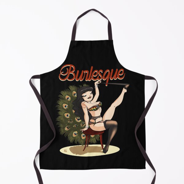 Item preview, Burlesque pin up designed and sold by Anna R. Carrino.