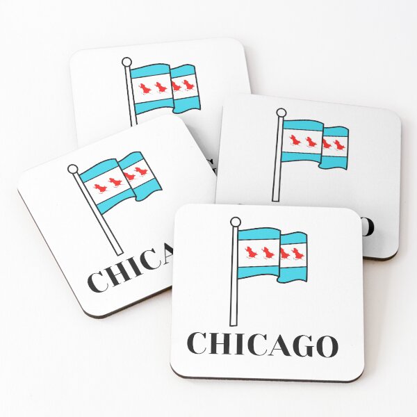 Item preview, Famous Chicago Rat Hole - Chicago Flag designed and sold by thevanillaplum.