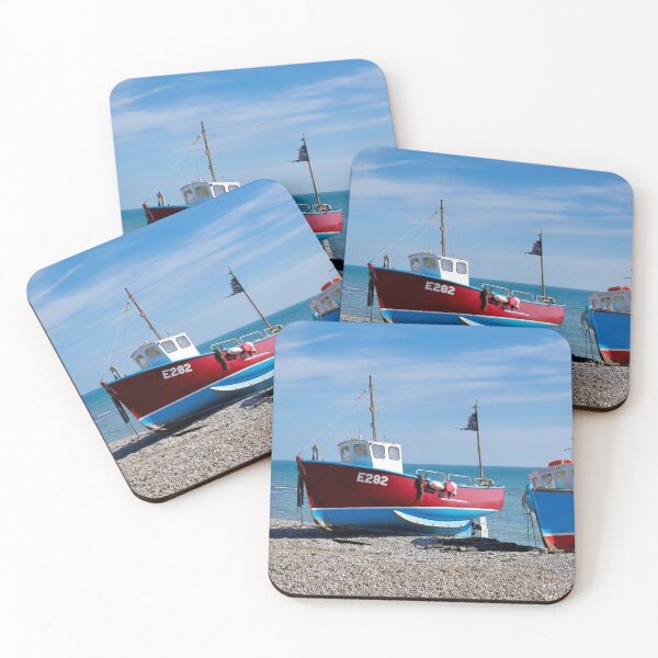Item preview, Small Fishing Boats at Beer Devon designed and sold by Dorset Girl.