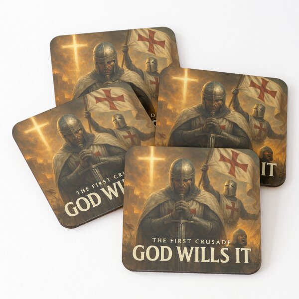 Item preview, First Crusade God Wills It designed and sold by historyandmore.