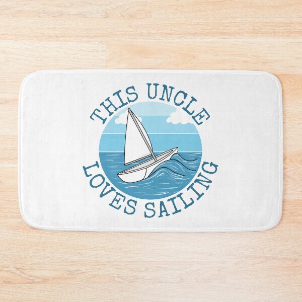 Item preview, This Uncle Loves Sailing, Sail Boat Father's Day designed and sold by doodlerob.