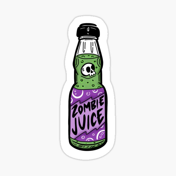 Item preview, Zombie Juice designed and sold by Stickers-of-Pau.