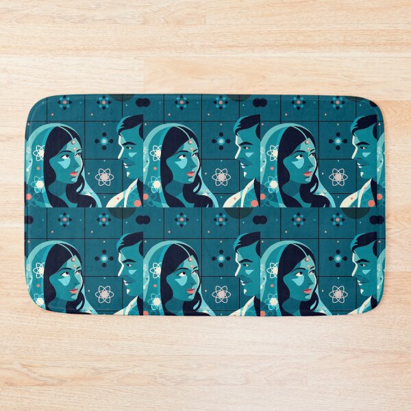 Item preview, Boyfriends Horror Brenda Silhouettes Dance Geometry Blue Orange designed and sold by ART ATTACK ZONE.