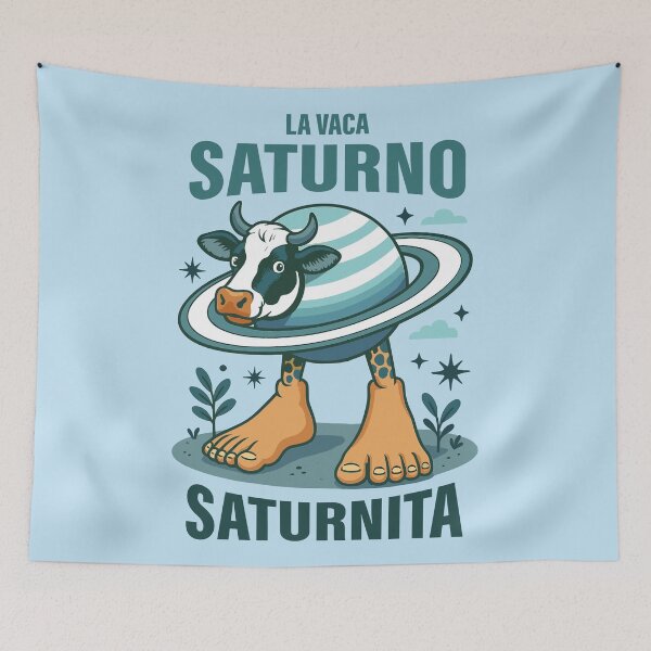 Item preview, La Vaca Saturno Saturnita Italian Brainrot Memes designed and sold by Sitchko.