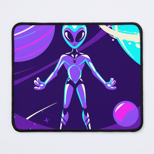 Item preview, Alien UFO Cosmic Adventures Exploring Universe Vibrant Wonders designed and sold by ART ATTACK ZONE.