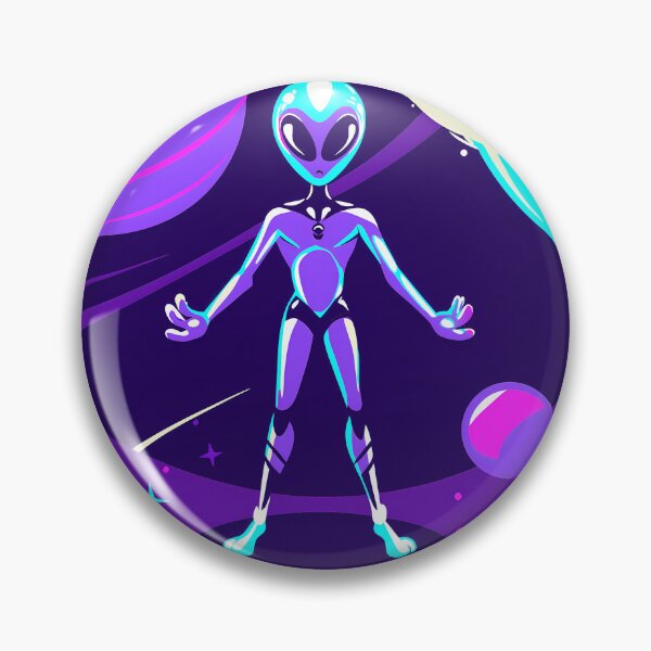 Item preview, Alien UFO Cosmic Adventures Exploring Universe Vibrant Wonders designed and sold by ART ATTACK ZONE.