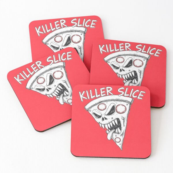 Item preview, Horror Pizza T-shirt Killer Slice designed and sold by Rune-Designs.