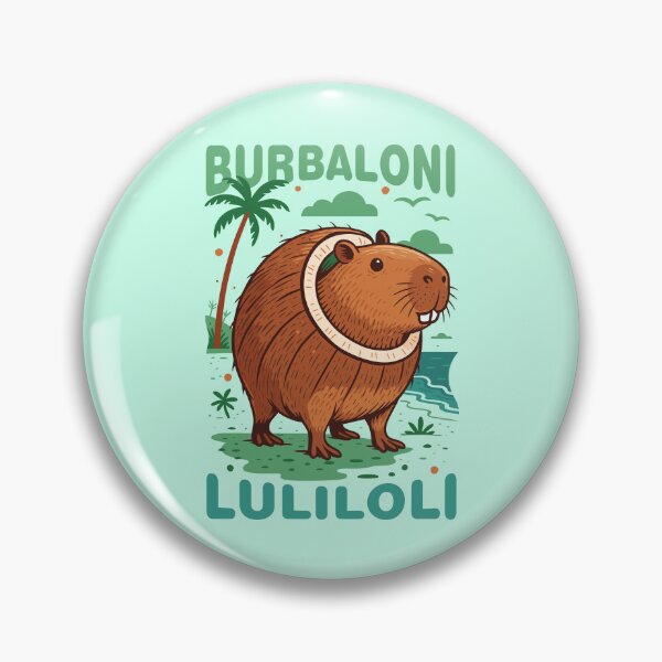 Item preview, Burbaloni Luliloli Capybara Italian Brainrot Memes designed and sold by Sitchko.