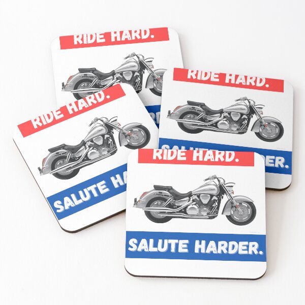Item preview, Ride hard salute harder designed and sold by Fischbabe.