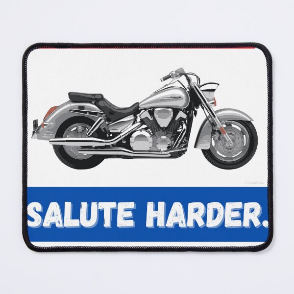 Item preview, Ride hard salute harder designed and sold by Fischbabe.