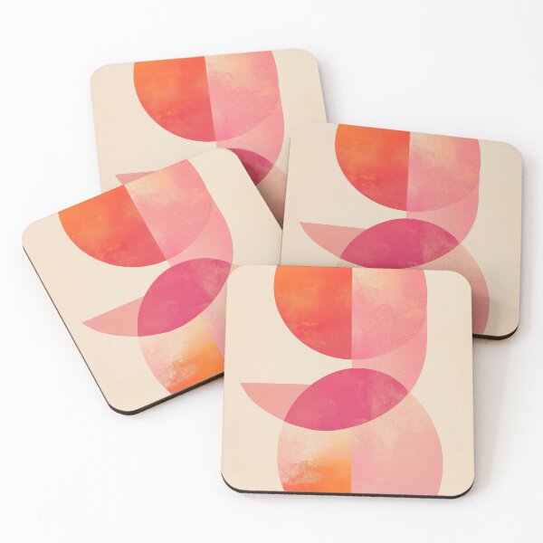 Item preview, Warm-toned abstract shapes designed and sold by anytka.