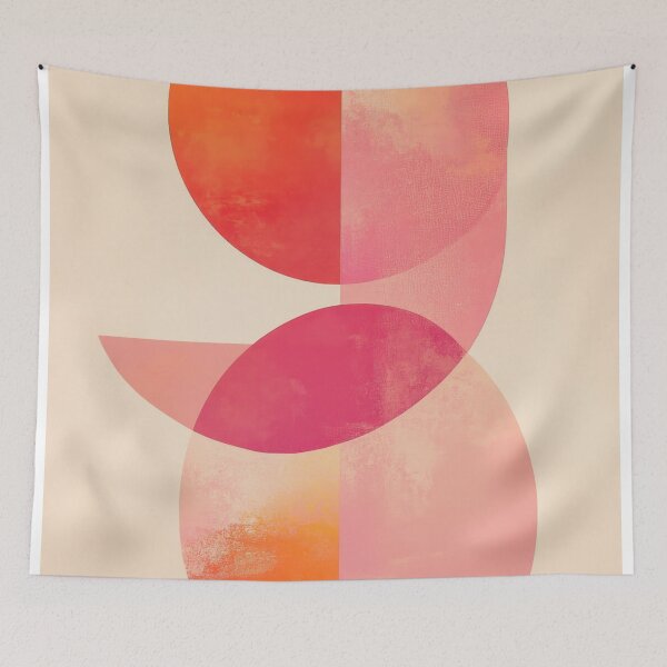 Item preview, Warm-toned abstract shapes designed and sold by anytka.