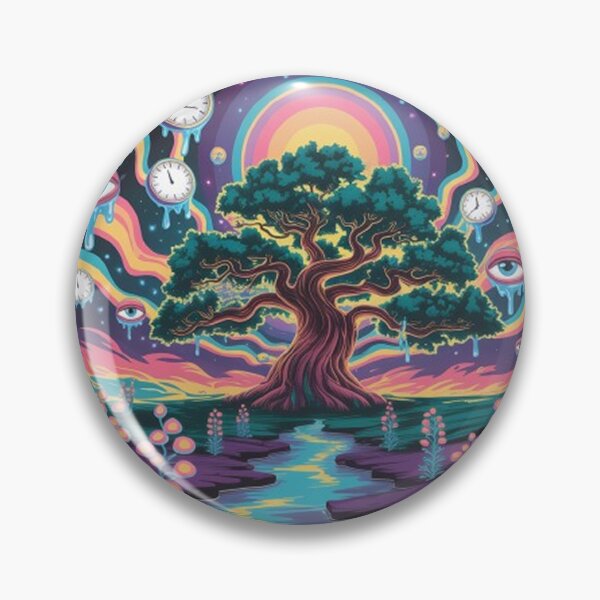 Item preview, Landscape in a psychedelic, surreal style. designed and sold by Lilashakti ⭐️ ⭐️ ⭐️ ⭐️ ⭐️.