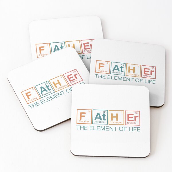 Item preview, Father Funny Periodic Table Dad Shirt Quote designed and sold by Snifferius.