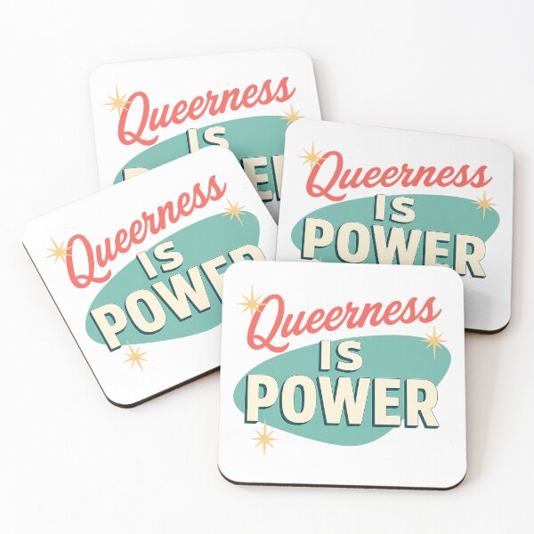 Item preview, Queerness Is Power – Bold Retro Art designed and sold by Haus Of Sin.