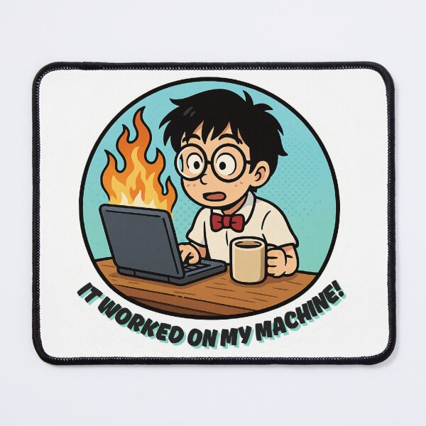 Item preview, It worked on my machine ghibli designed and sold by SoftwareStickers.