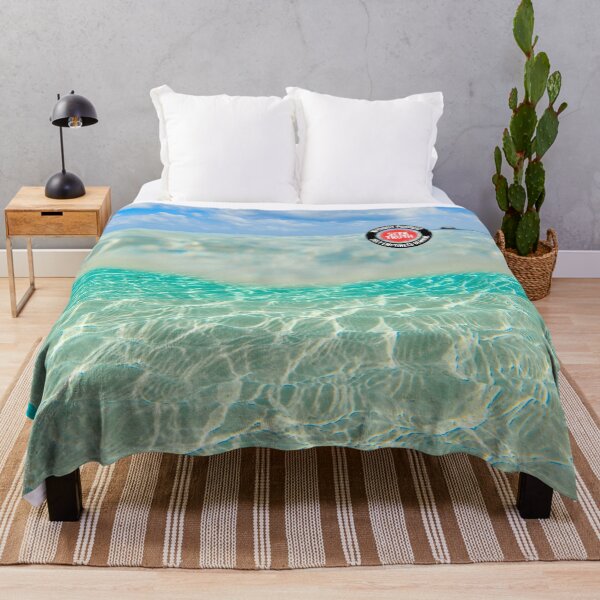 Item preview, Clear Sea and Sky with Inspirational Quote – Peaceful Beach Design for Nature Lovers and Truth Seekers | AI Artwork designed and sold by knalpot-design.