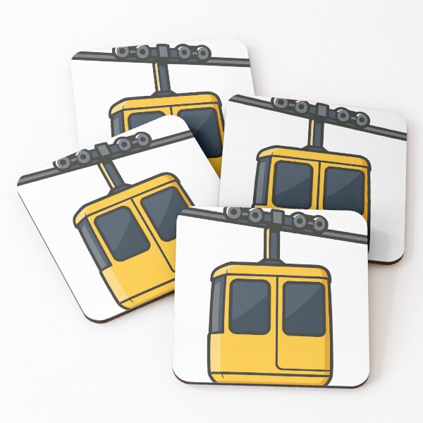 Item preview, Aerial Tramway Emoji Meme designed and sold by Meme Plug.