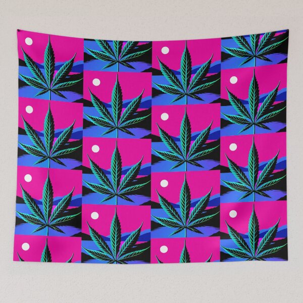 Item preview, Happy Birthday Neon Colors Art Explorations Surreal Landscapes designed and sold by ART ATTACK ZONE.