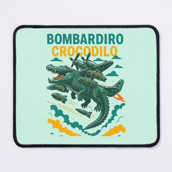 Item preview, Bombardiro Crocodilo Italian Brainrot Memes designed and sold by Sitchko.