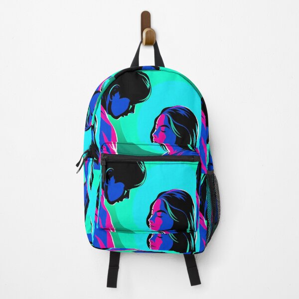 Item preview, Office Moon Neon Colors Art Explorations Surreal Landscapes designed and sold by ART ATTACK ZONE.