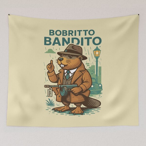 Item preview, Bobrito Bandito Italian Brainrot Memes designed and sold by Sitchko.