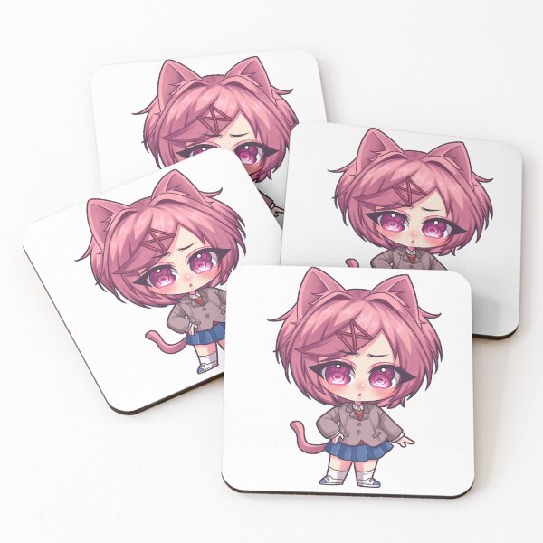 Item preview, anime girl with kitty ears designed and sold by MaruKunArt.