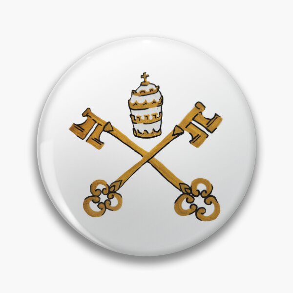 Item preview, Papal Keys designed and sold by Snowroseblossom.