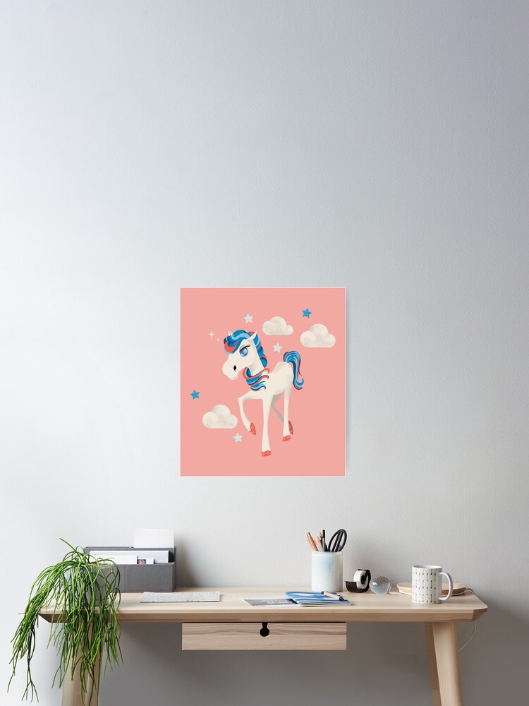 Thumbnail 2 von 3, Poster, Cute pony designt und verkauft von KreativKdesigns.