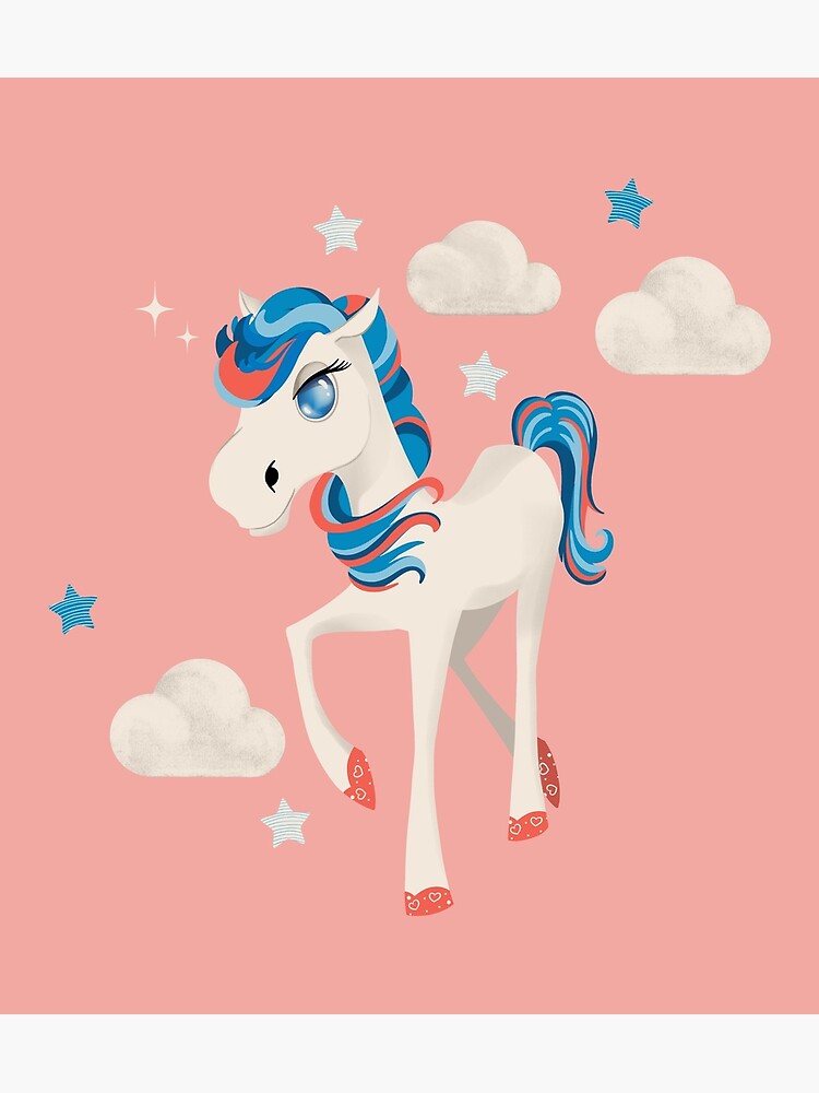 Thumbnail 3 von 3, Poster, Cute pony designt und verkauft von KreativKdesigns.