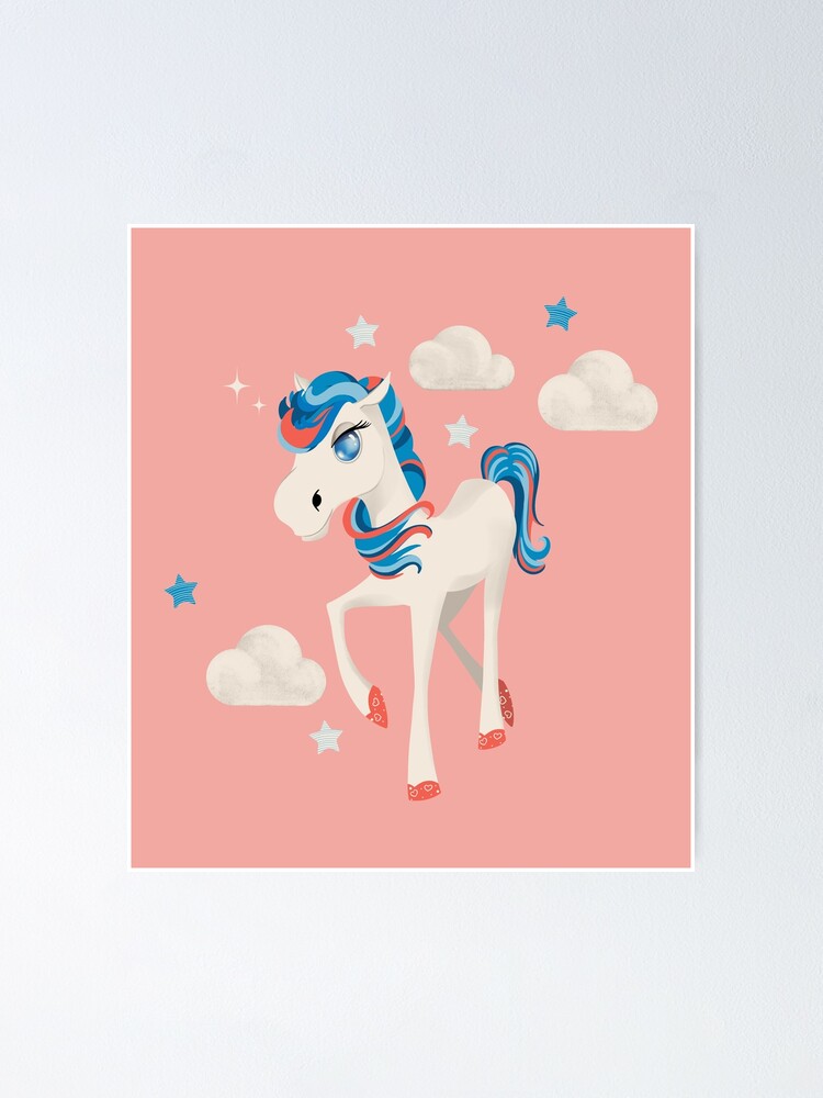Thumbnail 1 von 3, Poster, Cute pony designt und verkauft von KreativKdesigns.
