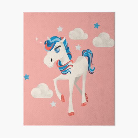 Cute pony Galeriedruck
