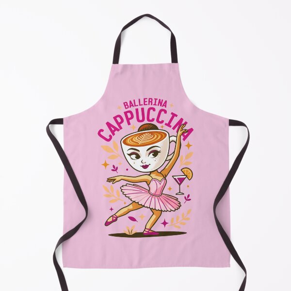 Item preview, Ballerina Cappuccina Italian Brainrot Memes designed and sold by Sitchko.