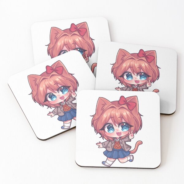 Item preview, Anime girl with cat ears designed and sold by MaruKunArt.